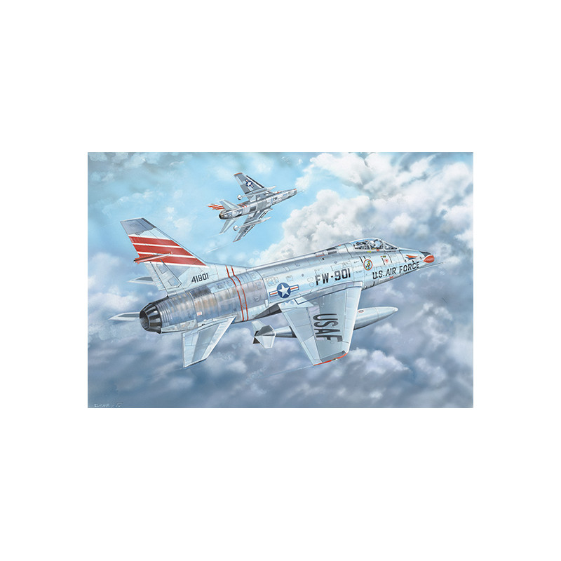 Trumpeter 03221 Сборная модель самолета F-100C Super Sabre (1:32)