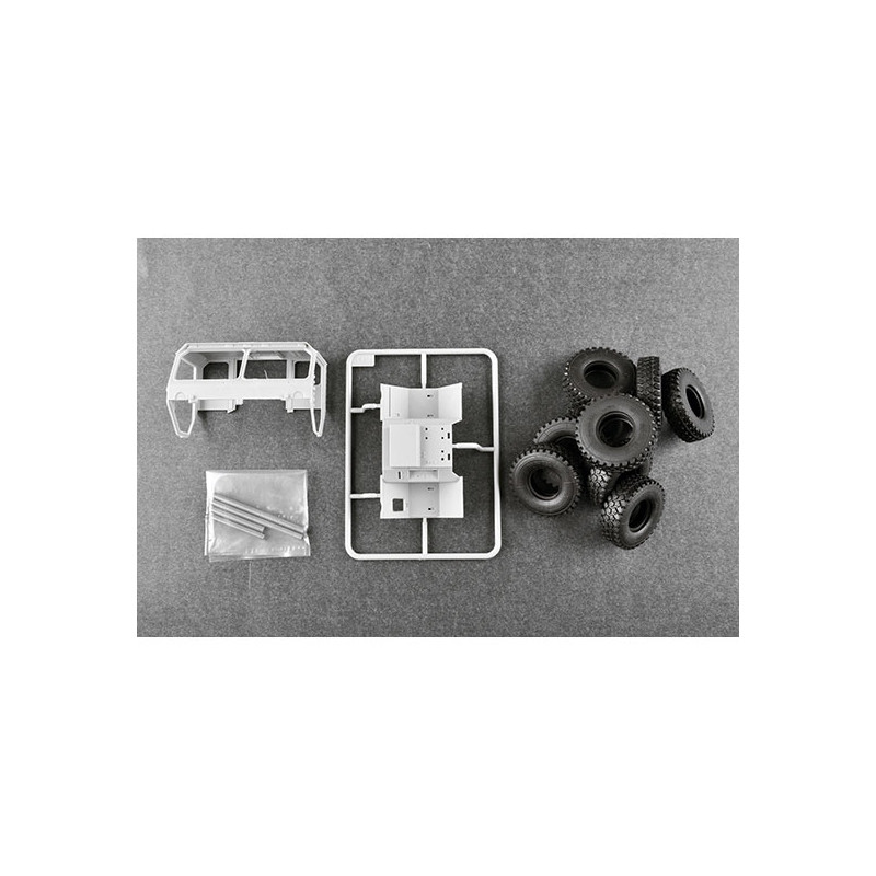 Trumpeter 01064 Сборная модель автомобиля HEMTT M1120 Container Handing Unit (CHU) (1:35)